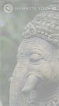 Mobile Screenshot of namaste-yoga.ch