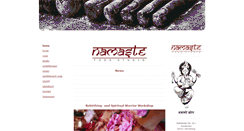 Desktop Screenshot of namaste-yoga.de